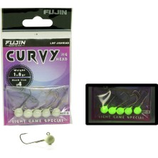 Fujin FujinCurvy Glow Jig Head 1,8 G. - 4 No.