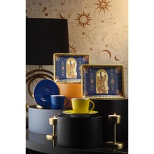 Kütahya Porselen Cosmic Love Tan 18X13Cm 2 Parça Düz Tabak 11914/5 Kova