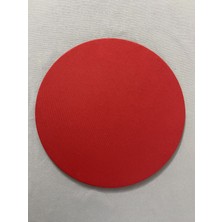 Zeren Home Sıvı Geçirmez Kırmızı Supla 32 cm. Mdf 4 Adet