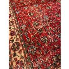 Ottoman Oushak Rugs Serpme Desen Bordürlü Burdur Uşak 205X105