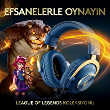 Logitech G Pro x 7.1 Surround Ses Oyuncu Kulaklığı - League Of Legends Versiyonu