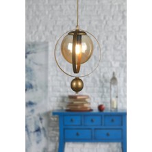 Begüsa Jüpiter Tekli Avize Eskitme Bal Cam