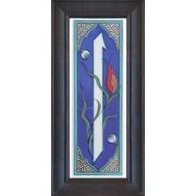 Kütahya Çini 10 x 30 Çini Pano-28