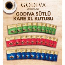Godiva Sütlü Kare Çikolata x Large Paketi
