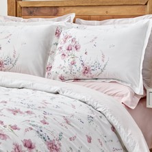 Karaca Home Dalila Pembe %100 Pamuk Çift Kişilik Nevresim Takımı
