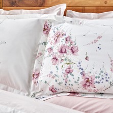 Karaca Home Dalila Pembe %100 Pamuk Çift Kişilik Nevresim Takımı