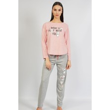 Vienetta Büyük Beden Düşük Omuzlu Kısa Kol Gecelik