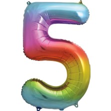 Balonevi 5 Raınbow Gökkuşağı 40 Inch FOL-RBW40/5