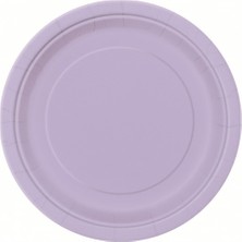 Balonevi Tabak Açık Violet Pastel 8 Adet