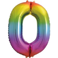 Balonevi 0 Raınbow Gökkuşağı 40 Inch FOL-RBW40/0