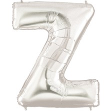 Balonevi Z Gümüş 40 Inch Folyo Balon