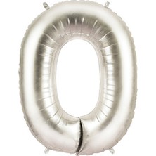 Balonevi O Gümüş 40 Inch Folyo Balon