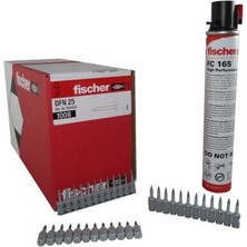 Fischer Fischer dfn 25 25 mm Çivi & Gaz Dahil (1.008 Adet ) Beton Çivi