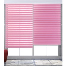HOME ZEBRA MEKANİZE PERDE Pembe RENK LUXURY SERIES