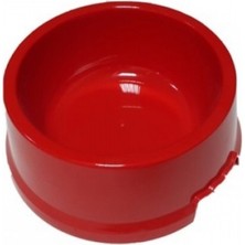 Rotary Agro Kedi Mama Su Kabı Büyük Boy 4 Lt Kırmızı Renk