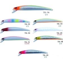 Turko 90MM 5,4gr Kurşun Arkası Rapala Maket Balık - Renk Kodları - Tk-09