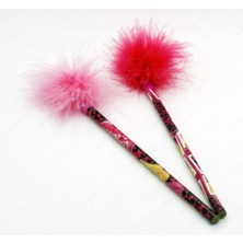 Barbie Tüylü Kurşun Kalem