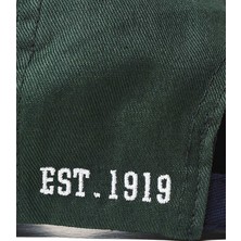 Ucla Huntin Yeşil Baseball Cap Nakışlı - Unisex Şapka