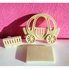 Morlalem Payton Sepet Bebek Arabası Saksı Silikon Kalıp K-103