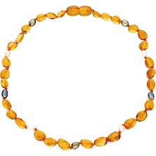 Chavin Kehribar Kolye Kız Erkek Çocuk Bebek Diş Kolyesi EP83