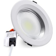 Pamir Pami̇r 10W Cob LED Siva Alti Armatür 6500K (Beyaz Işik)