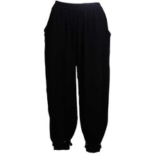 Zelice Siyah Yazlık Pantolon