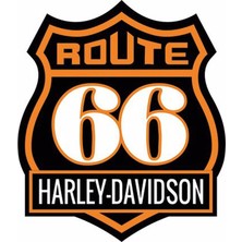Zobar Markt Harley Davidson Motor ve Kask Sticker, 12 cm
