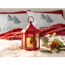 English Home Chris Ledli Fener 20 cm Kırmızı