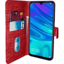 Demir Iletişim Samsung S 21 Kapaklı Cüzdanlı ve Kartlıklı Kılıf Kırmızı