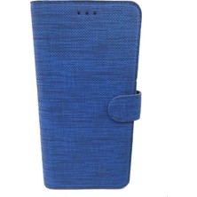 Demir Iletişim Samsung S 8 Kapaklı Cüzdanlı ve Kartlıklı Kılıf Mavi