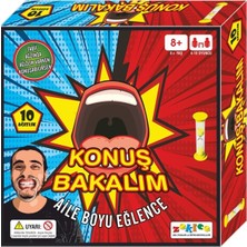 Zekice Konuş Bakalım Aile Boyu Eğlence-Ekransız Aktivite Aile Oyunu