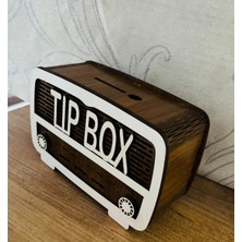 Tip Box Bahşiş Kutusu Nostaljik Radyo Görünümlü
