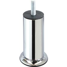 Eroğlu Çap 42 Metal Bingolu Baza Ayağı M10 Saplamalı Krom 10 cm