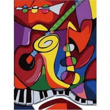 Parla Picasso  Sayılarla Boyama Seti Rulo 60 x 75 cm