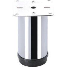 Eroğlu Çap 60 Baza Ayağı Plastik Bingolu Krom 8 cm