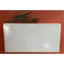 Tulip Life Tuliplife Duvara Monteli Raflı Katlanır Portatif Açılır Kapanır Mdf Masa 90X60 cm
