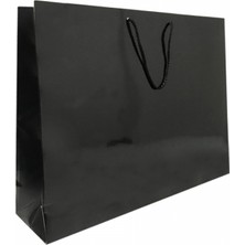 Kikajoy 54x38 Cm Karton Çanta 10lu Siyah