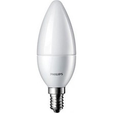 Philips Essential LED Mum Ampul 5.5-40W Sarı Işık E14 Ince Duy