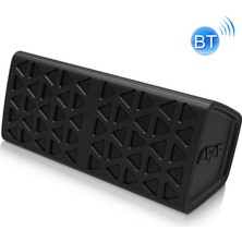 New Rixing NR-3021 Tws Üçgen Desen Bluetooth Hoparlör Siyah (Yurt Dışından)