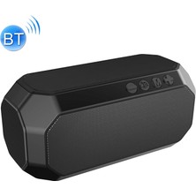 New Rixing NR-4000 Tws Çokgen Bluetooth Hoparlör Siyah (Yurt Dışından)