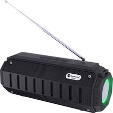 New Rixing NR-905FM Tws Bluetooth Hoparlör Siyah (Yurt Dışından)