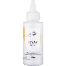 Dr. Gusto  Su Bazlı Gıda Boyası  Beyaz 115 gr
