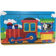 Trendy Toys Ahşap Puzzle Ilk Yapbozum 3 Adet 6 Parçalı 18X11CM