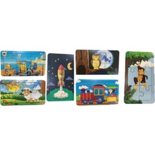 Trendy Toys Ahşap Puzzle Ilk Yapbozum 6 Adet 6 Parçalı 18X11CM