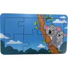 Trendy Toys Ahşap Puzzle Ilk Yapbozum 3 Adet 6 Parçalı 18X11CM