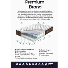 Premium Brand Yaylı Ergonomik Tek Kişilik Yatak