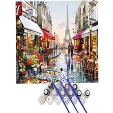 Parla Tango Sayılarla Boyama Seti Kasnaklı 40 x 50 cm