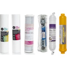 Sulook Sulook Açık Kasa Su Arıtma Cihazlarına Uyumlu 6'lı Filtre Seti Lg Membranlı