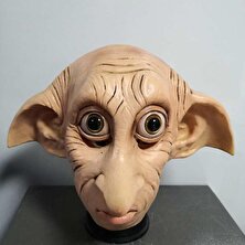 Cosplay Dobby Elfin Lateks Maske Hayvan Stili Cadılar Bayramı Karnaval Kostüm Başlık Sahne