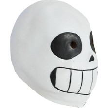 Lateks Ustal Maske Mavi Gözlü Cadılar Bayramı Başlık Sahne Sans Parti Cosplay Maskesi(Yurt Dışından)